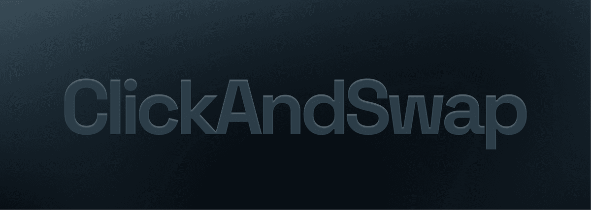 ClickAndSwap Gradient Logo